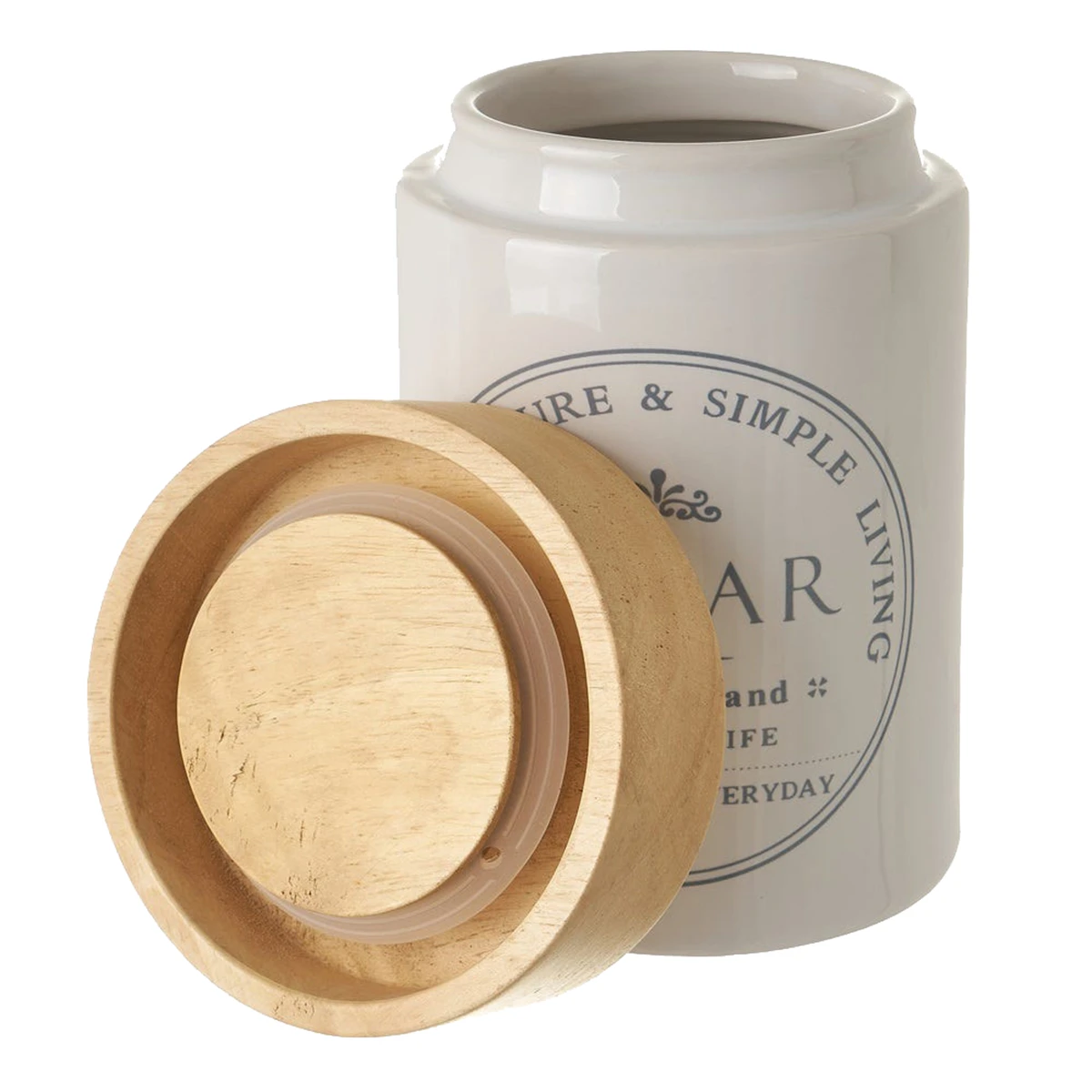 Bocal Pour Le Sucre Rétro En Céramique – Image 2