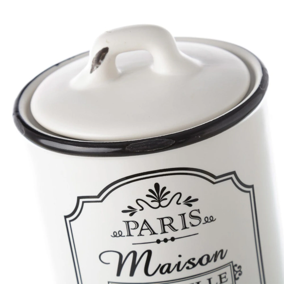 Bocal à Sucre Rétro En Céramique