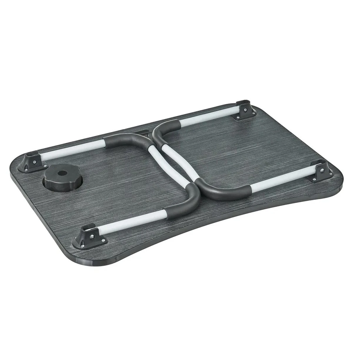 Plateau Sur Pieds Multifonction Pliable - Noir - 60 Cm
