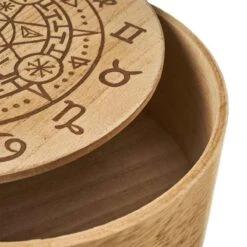 Boite Ronde Cercle Astrologique