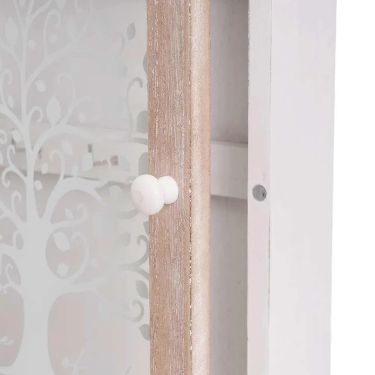 Boite à Clés Arbre De Vie En Bois Blanc – Image 4