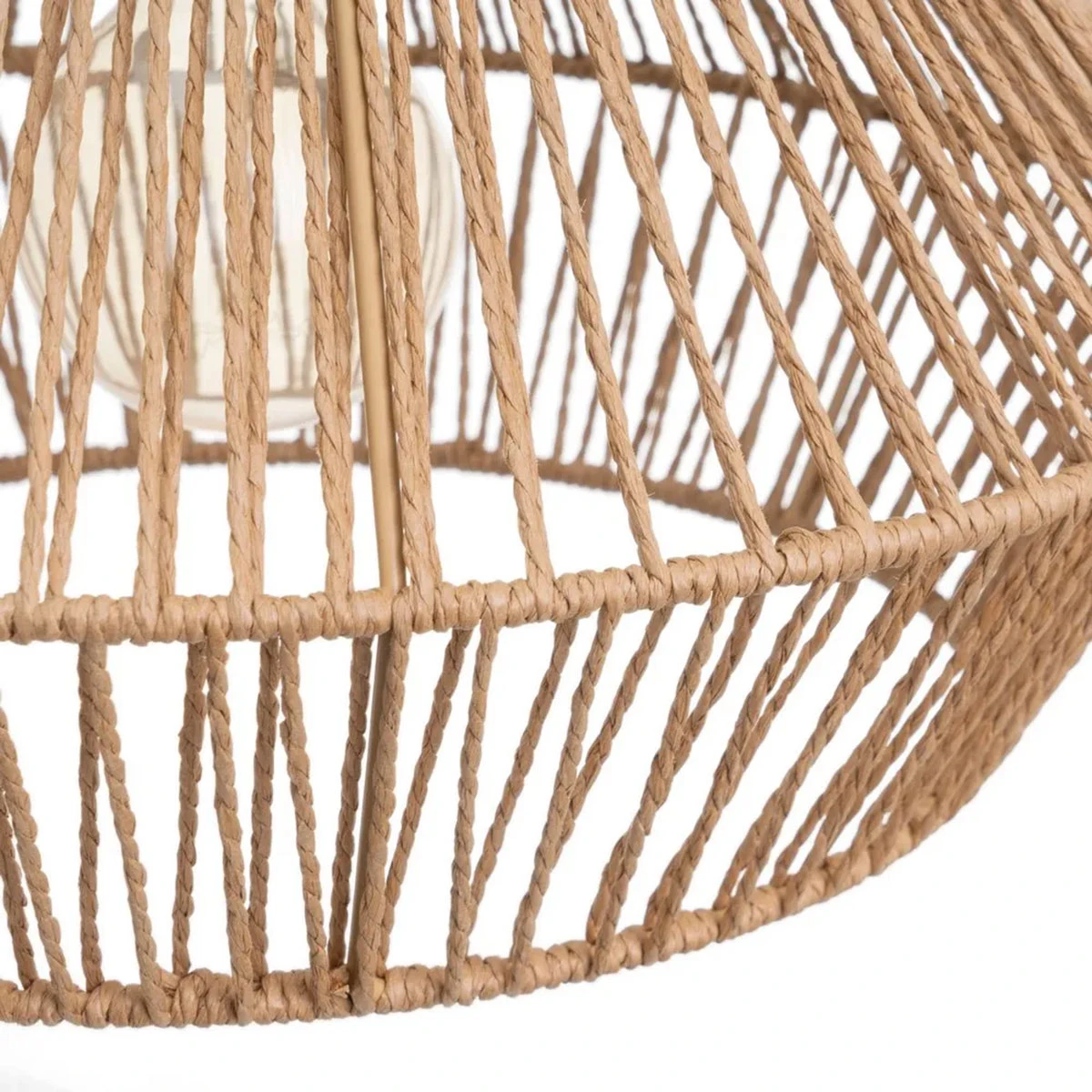 Lustre En Fibre De Papier Tressée 38 Cm – Image 3