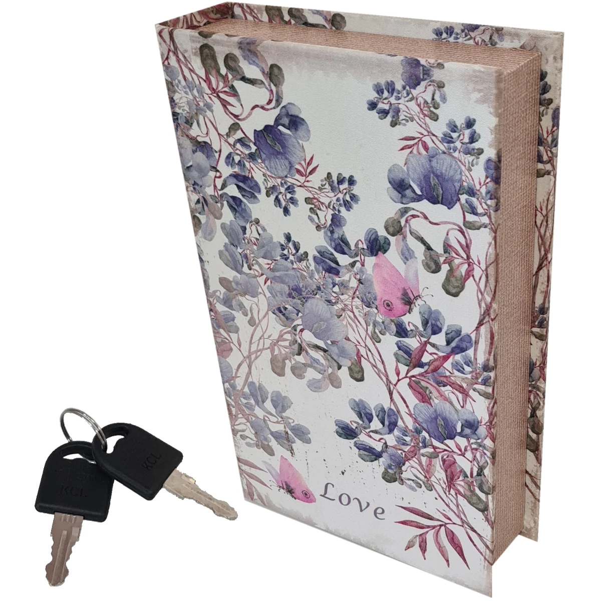 Boîte Livre Coffre-fort Love Beige – Image 4