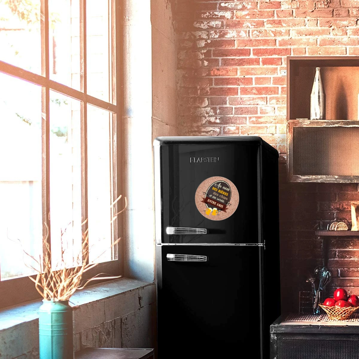 Dessous De Plat En Liège Aimanté - Au Nom Des Bières