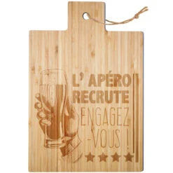 Planche à Découper En Bambou - L'apéro Recrute