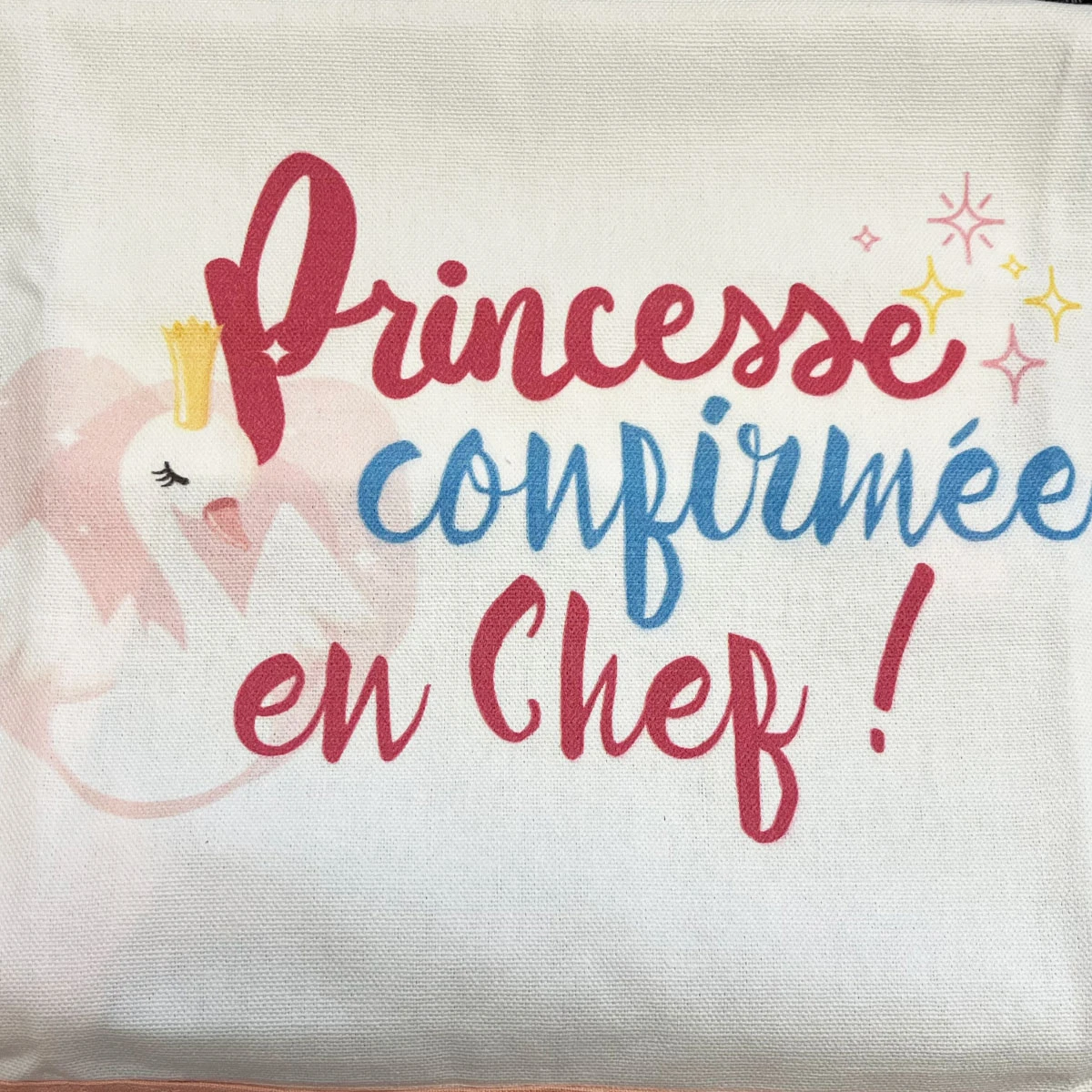 Tablier De Cuisine Enfant Princesse Confirmée En Chef