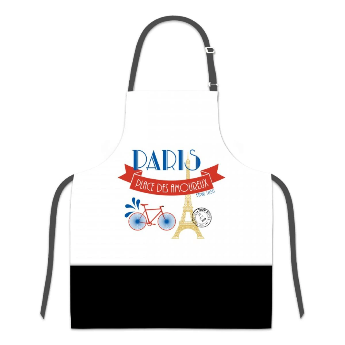 Tablier Adulte En Coton - Paris Place Des Amoureux – Image 2