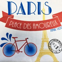 Tablier Adulte En Coton - Paris Place Des Amoureux