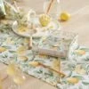 Chemin De Table Citrons En Coton - 40 X 150 Cm