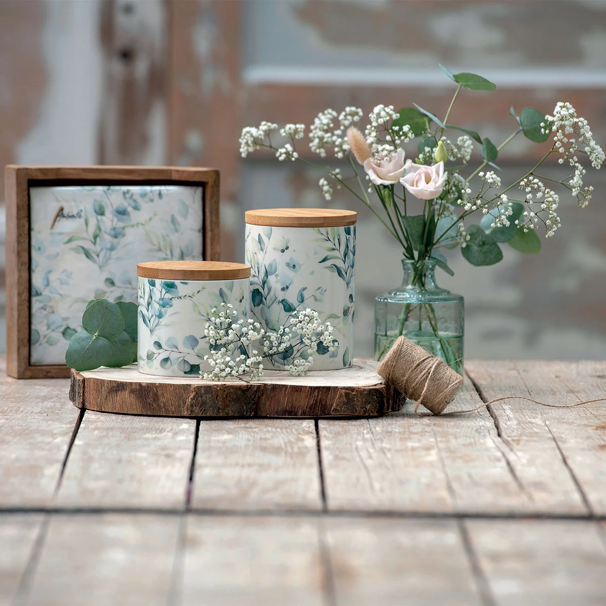 Pot En Céramique Eucalyptus 9.5 Cm