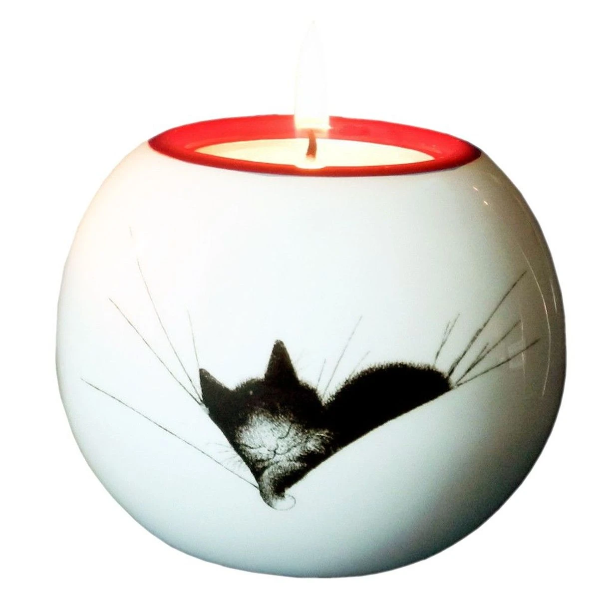 Bougeoir Les Chats De Dubout - Gros Dodo 6.5 Cm – Image 2