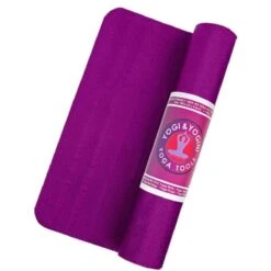 Tapis De Yoga Vinyle - PVC Antidérapant 1250 G - Pourpre