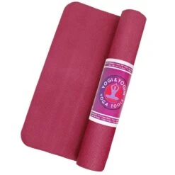 Tapis De Yoga Vinyle - PVC Antidérapant 1250 G - Rose