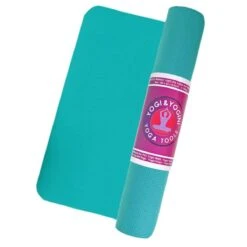 Tapis De Yoga Vinyle - PVC Antidérapant 1250 G - Turquoise