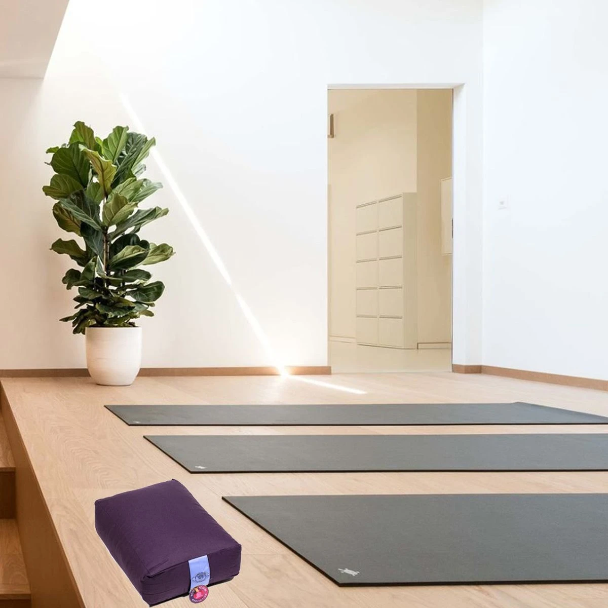 Coussin Pour Méditation Et Yoga Chakra 6 Ajña Indigo