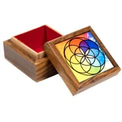 Petite Boite à Bijoux En Bois - Graines De Vie