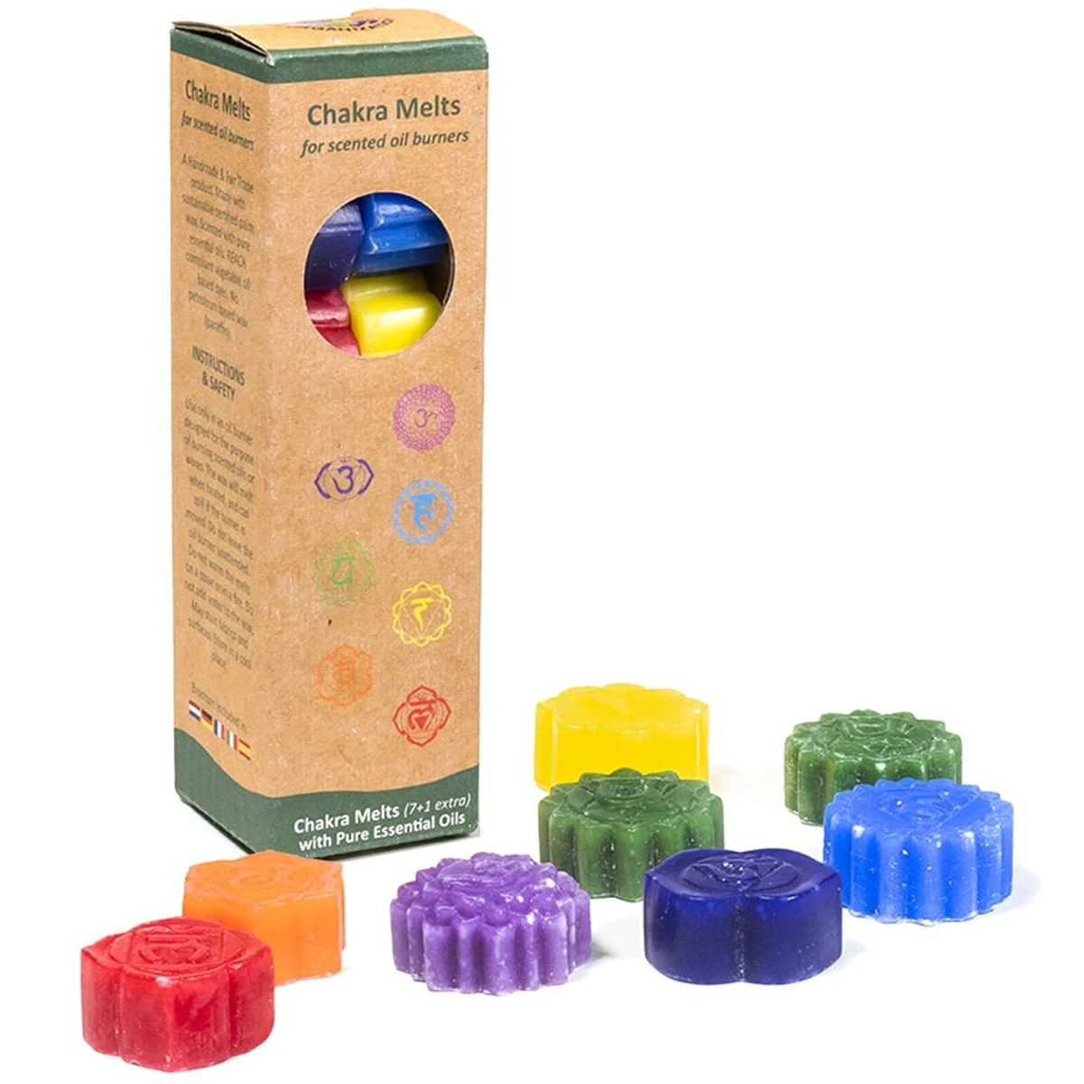 Galet à Faire Fondre Chakra Cire Parfumée Huiles Essentielles – Image 2