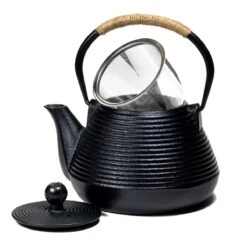 Théière Tetsubin En Fonte Japonaise Noire 1 L