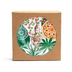 6 Dessous De Verres En Bois - Bouddha Paradis