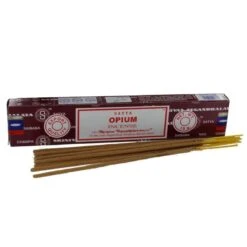 12 Boites D'Encens Satya Opium 15 G
