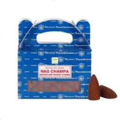 Boite De 24 Cônes D'encens à Refoulement Nag Champa