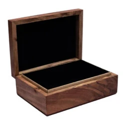 Boite Pour Tarots 7 Chakras En Bois Sculpté 18 Cm