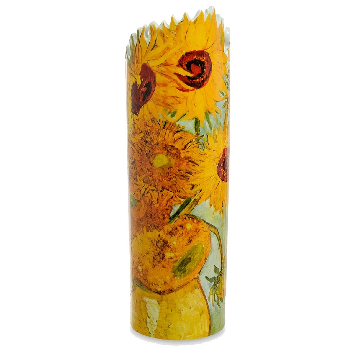 Vase Silhouette D'Art - Tournesols De Vincent Van Gogh 22 Cm – Image 3
