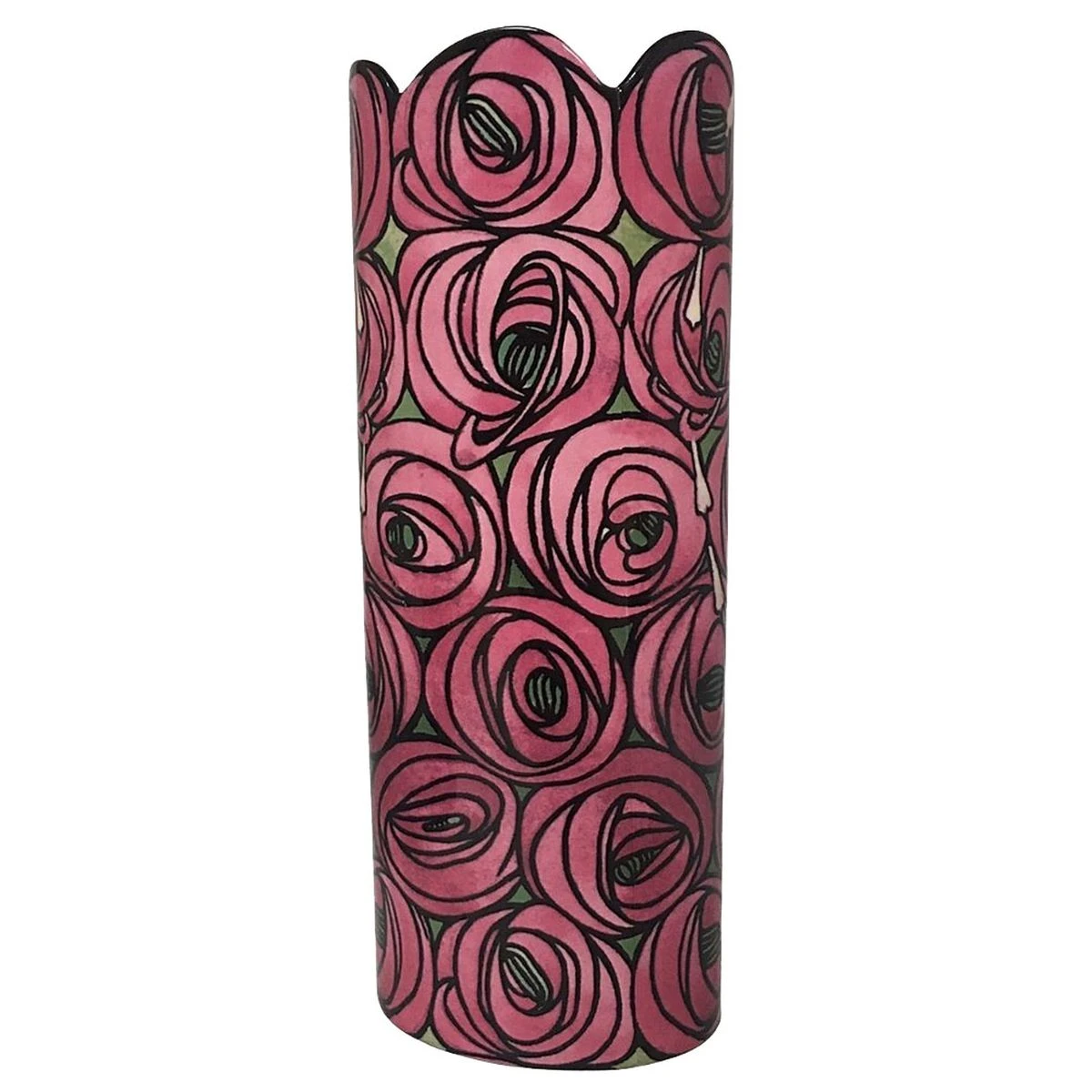 Vase Silhouette D'Art - Roses De Charles Rennie Mackintosh 26 – Image 3