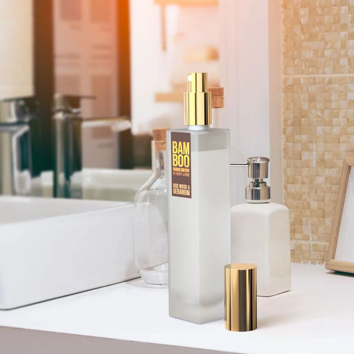 Parfum D'intérieur Heart And Home Vanille - Bois De Rose – Image 3