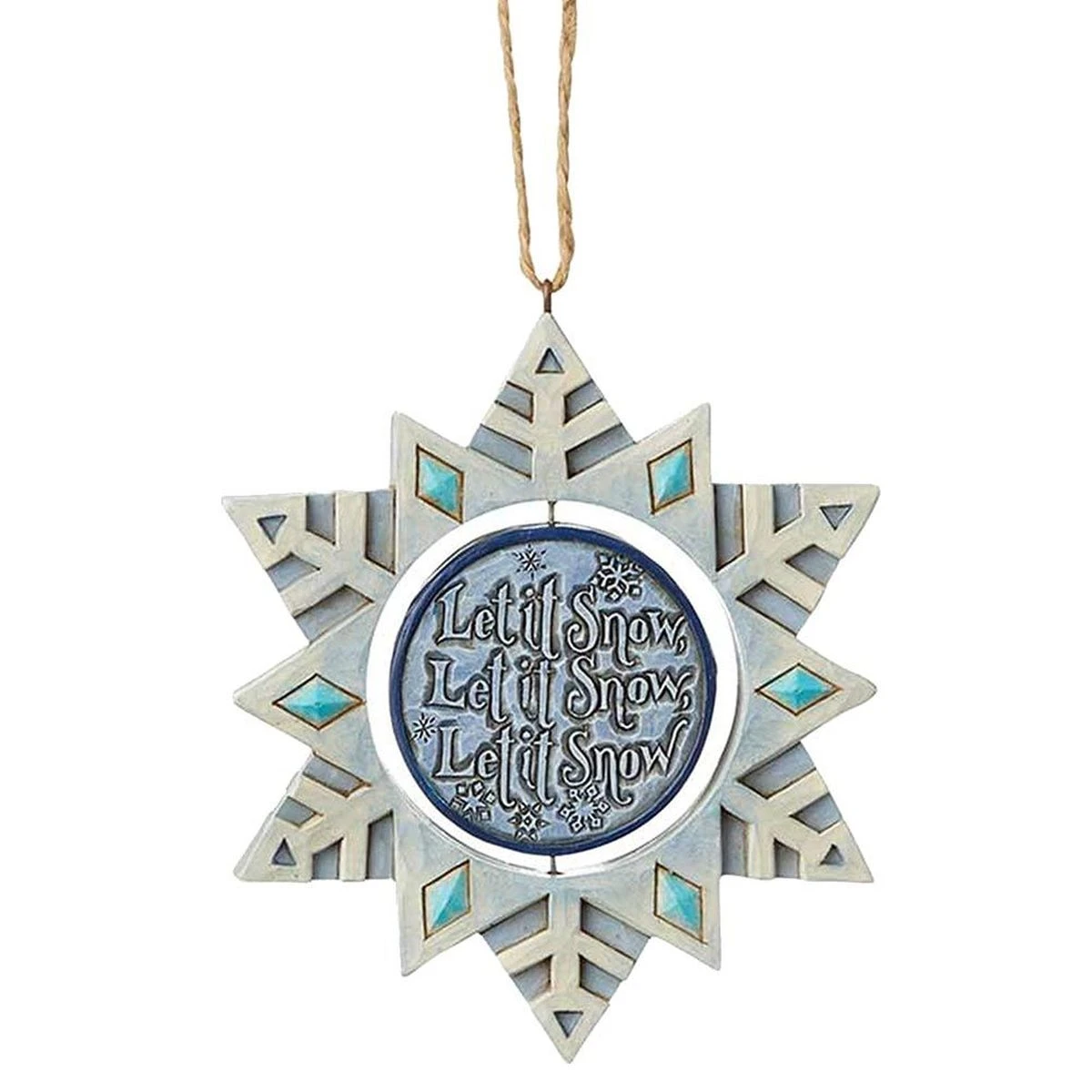 Ornements De Sapin Jim Shore - Flocon