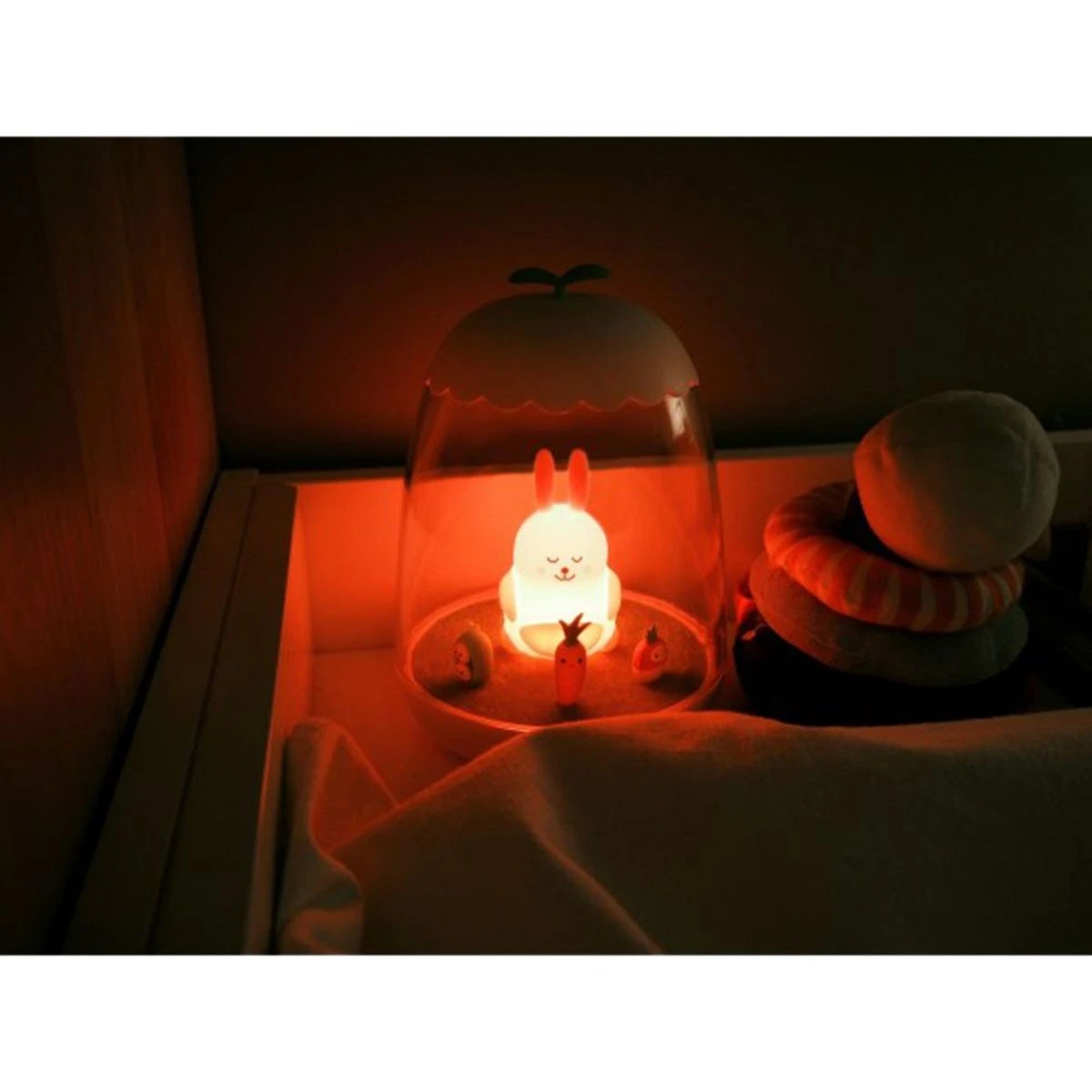 Veilleuse LED Petit Akio - Rabbit - Chargement USB