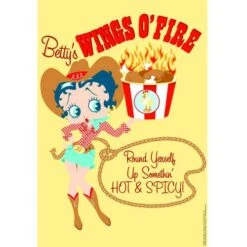 Grand Sticker Deco Betty Boop 60 Cm